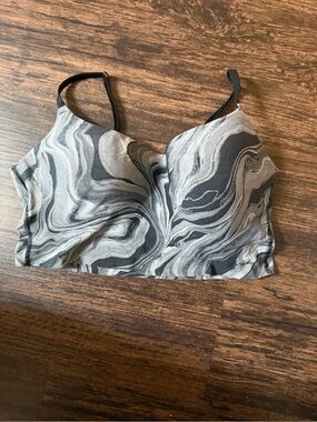 Victoria secret Grey Marble-Print Cami Top with Adjustable Straps